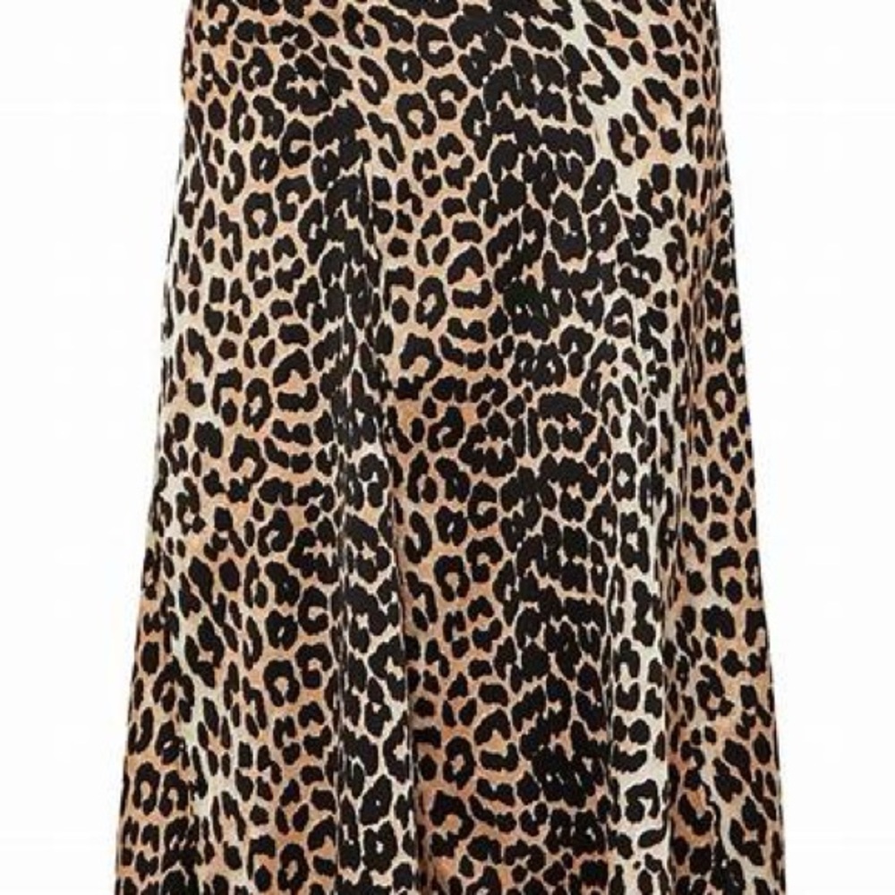 J Crew Factory Leopard Print Women's Skirt
